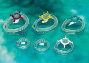 Clear Comfort - Anesthesia Mask Elongated Style Adult Medium Hook Ring - 15808
