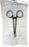 Medical Action Industries - Hemostatic Forceps Mosquito 5-1/2 Inch Length Floor Grade Stainless Steel Ratchet Lock Finger Ring Handle Curved Serrated Tip - 56307