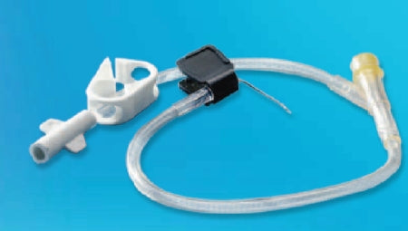 Kawasumi - Huber Infusion Set 20 Gauge 1 Inch 8 Inch Tubing Without Port - Kawasumi Laboratories - PI04001
