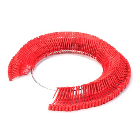 Health Care Logistics - Padlock Seal Numbered Red Plastic 1-1/2 X 1-7/8 Inch - 7901
