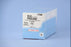 J & J Healthcare Systems Prolene Suture with Needle Nonabsorbable Uncoated Blue Suture Monofilament Polypropylene Suture Size 10-0 6 Inch Suture Double-Armed 5.5 mm Length 1/2 Circle Spatula Needle - 1755G