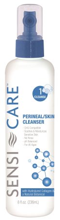 Convatec Sensi-Care Perineal Wash Liquid 8 oz. Pump Bottle Unscented - 324509