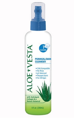 Convatec Aloe Vesta Perineal Wash Liquid 4 oz. Pump Bottle Citrus Scent - 324704