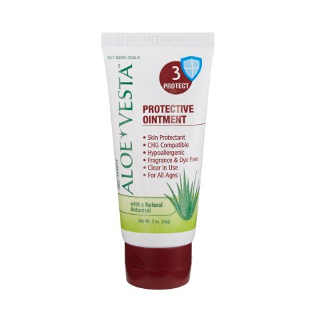Aloe Vesta - Skin Protectant 2 oz. Tube Unscented Ointment CHG Compatible - 324913