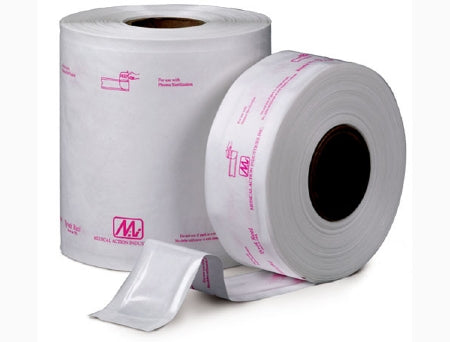 Medical Action Industries Tyvek Sterilization Roll EO Gas / Steam 6 Inch X 200 feet Transparent / White Heat Seal - 675