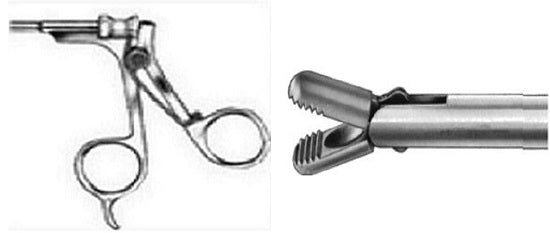 Spring Handle - Standard Grasper with Spoon