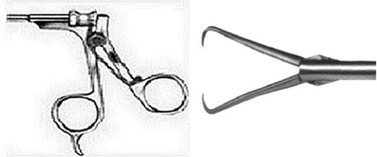 Retchet Handle - Schroeder Tenaculum Grasper, Single Tooth