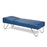 Model 3600 - Chrome-Leg Couch Recovery Couch Fixed Height - 3600-27-3WW