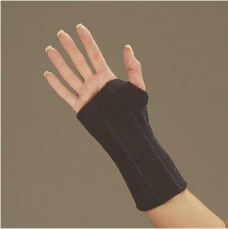 Deroyal Wrist Splint  Cock-Up Neoprene Right Hand Black Large - NE7739-73