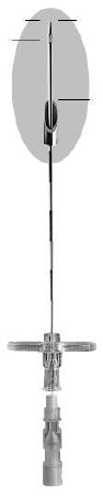 Becton Dickinson Durasafe Spinal / Epidural Set 4-11/16 Inch, 3-1/2 Inch - 405452