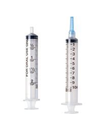BD - Oral Medication Syringe 10 mL Bulk Pack Luer Slip Tip Without Safety - 305219