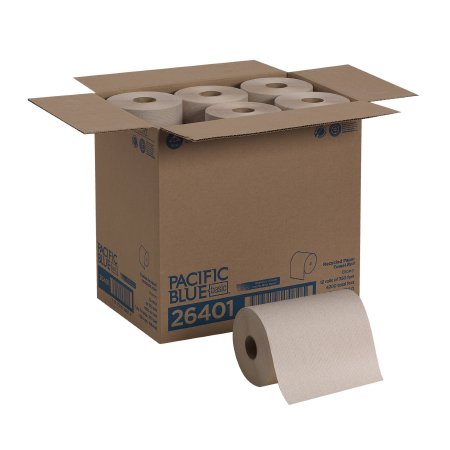 Georgia Pacific Pacific Blue Basic Paper Towel Hardwound Roll 7.87 Inch X 350 Foot - 26401