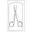 Sklar Econo Suture Scissors Spencer-Littauer 3-1/2 Inch Length Floor Grade Stainless Steel (Pakistan) Sterile Finger Ring Handle Straight Blunt/Blunt - 96-2511
