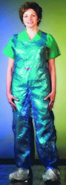 Sta-Dri - Sleeveless Coverall with Boot Covers One Size Fits Most Blue Disposable NonSterile - SD150