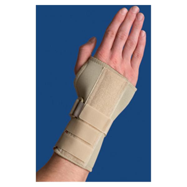 United Pacific Industries Brace Carpal Tunnel Thermoskin Adult Wrist Beige Size X-Small Left Ea - 82268