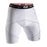 McDavid Shorts Compression Cross Compression White/Gray Size X-Large 1/Pr - 8200-XL