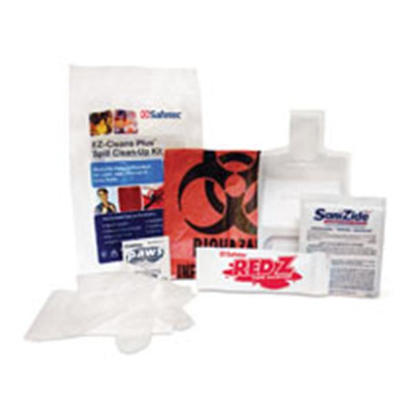 Mueller Sports Medicine Kit Spill Ez-Cleans Plus W/ Glv/Msk/Ld/Scp/Scrpr/Bio Bg/2 Twst Tie/Hnd Wp Ea - 30733