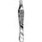 Surgi-OR - Tissue Forceps Adson 4-3/4 Inch Length Mid Grade Stainless Steel NonSterile NonLocking Thumb Handle Straight Delicate Smooth Tips with 1 X 2 Teeth - 95-776
