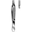 Surgi-OR - Tissue Forceps Adson-Brown 4-3/4 Inch Length Mid Grade Stainless Steel NonSterile NonLocking Thumb Handle Straight 7 X 7 Teeth, Serrated Tip - 95-778