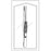 Econo - Dressing Forceps 5 Inch Length Floor Grade Pakistan Stainless Steel Sterile NonLocking Thumb Handle Straight Serrated Tip - 96-2568