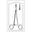 Econo Sterile - Needle Holder 6 Inch Length Straight Serrated Tip Finger Ring Handle - 96-2591