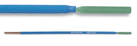 J & J Healthcare Systems E-Z Clean Laparoscopic Electrode 6-1/2 Inch Coated Stainless Steel Extended Blade Disposable Sterile - 14
