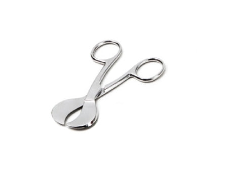 American Diagnostic Corp ADC Umbilical Scissors 4 Inch Length Floor Grade Stainless Steel NonSterile Finger Ring Handle Straight Sharp/Sharp - 3656
