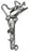 Miltex - Vaginal Speculum Gutmann NonSterile Surgical Grade German Stainless Steel Medium Examinating Type / Self Retaining Reusable Without Light Source Capability - 30-180