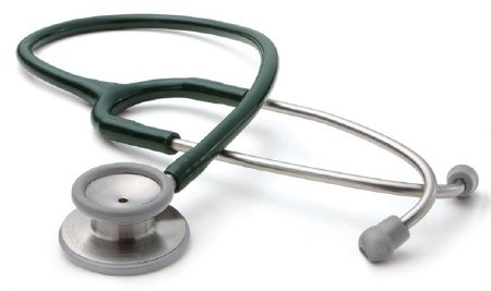 Adscope 603 - Classic Stethoscope Dark Green 1-Tube 22 Inch Tube Double-Sided Chestpiece - 603DG