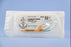 Ethibond - Suture with Needle Nonabsorbable Coated Green Suture Braided Polyester Size 0 36 Inch Suture Double-Armed 26 mm Length 1/2 Circle Taper Point Needle - X524H