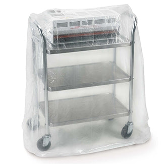 Medegen Medical Products - Cart Cover Clear LLDPE Film 36 X 43 X 24 Inch Without Closure - 6490