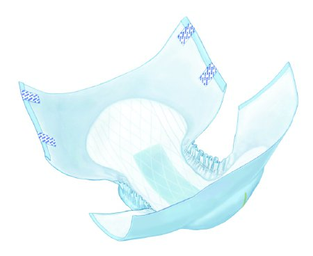 Cardinal Wings Choice Plus Adult Incontinent Brief Tab Closure Medium Disposable Heavy Absorbency - 60033