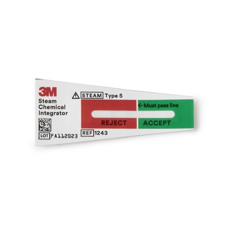 Attest - Sterilization Chemical Integrator Strip Steam 2 Inch - 1243B