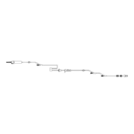 Alaris - IV Pump Set 20 Drops / mL Drip Rate 115 Inch Tubing 3 Ports - 28493E