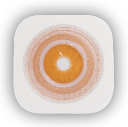 Little Ones Sur-Fit Natura - Pediatric Ostomy Barrier Trim to Fit, Standard Wear Stomahesive White Tape 1-3/4 Inch Flange Sur-Fit Natura System Hydrocolloid 1 to 1-1/4 Inch Opening 4 X 4 Inch - 401926