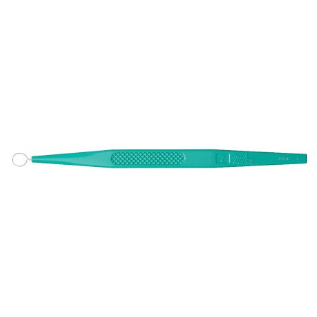Miltex - Dermal Curette 5-1/2 Inch Length Flat Handle 7 mm Tip Round Loop Tip - 33-57