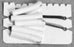 Gardlok - Surgical Neuro Sponge Cotton 1/2 X 1-1/2 Inch 5 Count Card Sterile - 200402