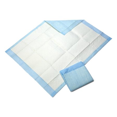 Protection Plus - Underpad 23 X 36 Inch Disposable Fluff / Polymer Heavy Absorbency - Medline - MSC282110