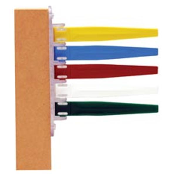 Unimed - Midwest Exam Room Signal Flag Wall Mount 5-Flag 7-1/14 X 12 - CFID169005