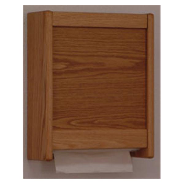 Wooden Mallet Towel Dispenser C-Fold / Multifold Wood Light Oak Ea - WCT1LO