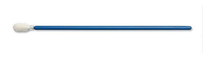 Spatula Tipped Applicator with Blue Plastic Handle