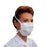 Halyard - Surgical Mask Pleated Tie Closure One Size Fits Most White NonSterile Not Rated Adult - 48390