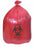 Medline - Infectious Waste Bag 45 gal. Red Bag HDPE 36 X 48 Inch - NONHDR48