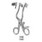 Miltex-Integra Retractor Perkins 5-1/4" 3 Teeth Serrated Stainless Steel 1/Ea - 19-668