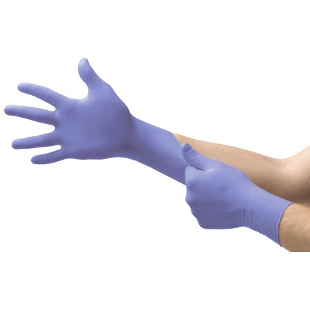 Supreno SE - Exam Glove Small NonSterile Nitrile Standard Cuff Length Textured Fingertips Blue Not Chemo Approved - SU-690-S