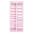 Walt USA Sleeve Med Nylon / Spandex The Med Sleeve Pink / White One Size 1/Pr - SS10W014A