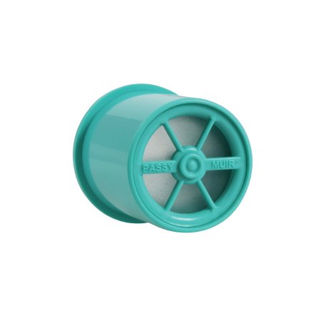 PMV - Tracheostomy Valve 15mm I.D. / 22mm O.D. Plastic Aqua - PMV007
