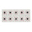 3M Red Dot - ECG Snap Electrode Monitoring Radiolucent Foam Backing 10 per Pack - 2570