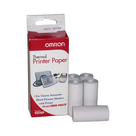 Omron - Diagnostic Recording Paper Thermal Paper Roll Without Grid - 0090TRP