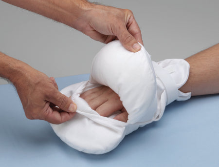 Peek-A-Boo - Hand Control Mitt One Size Fits Most Hook and Loop Closure Without Straps - 2811